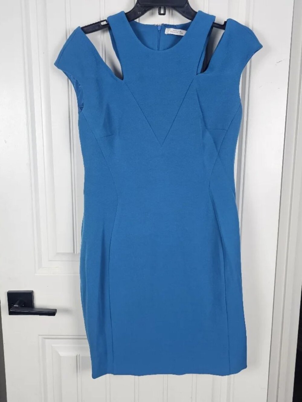 Versace Collection Blue Midi Dress Size 38